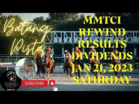 mmtci race result|Race Result Archives .